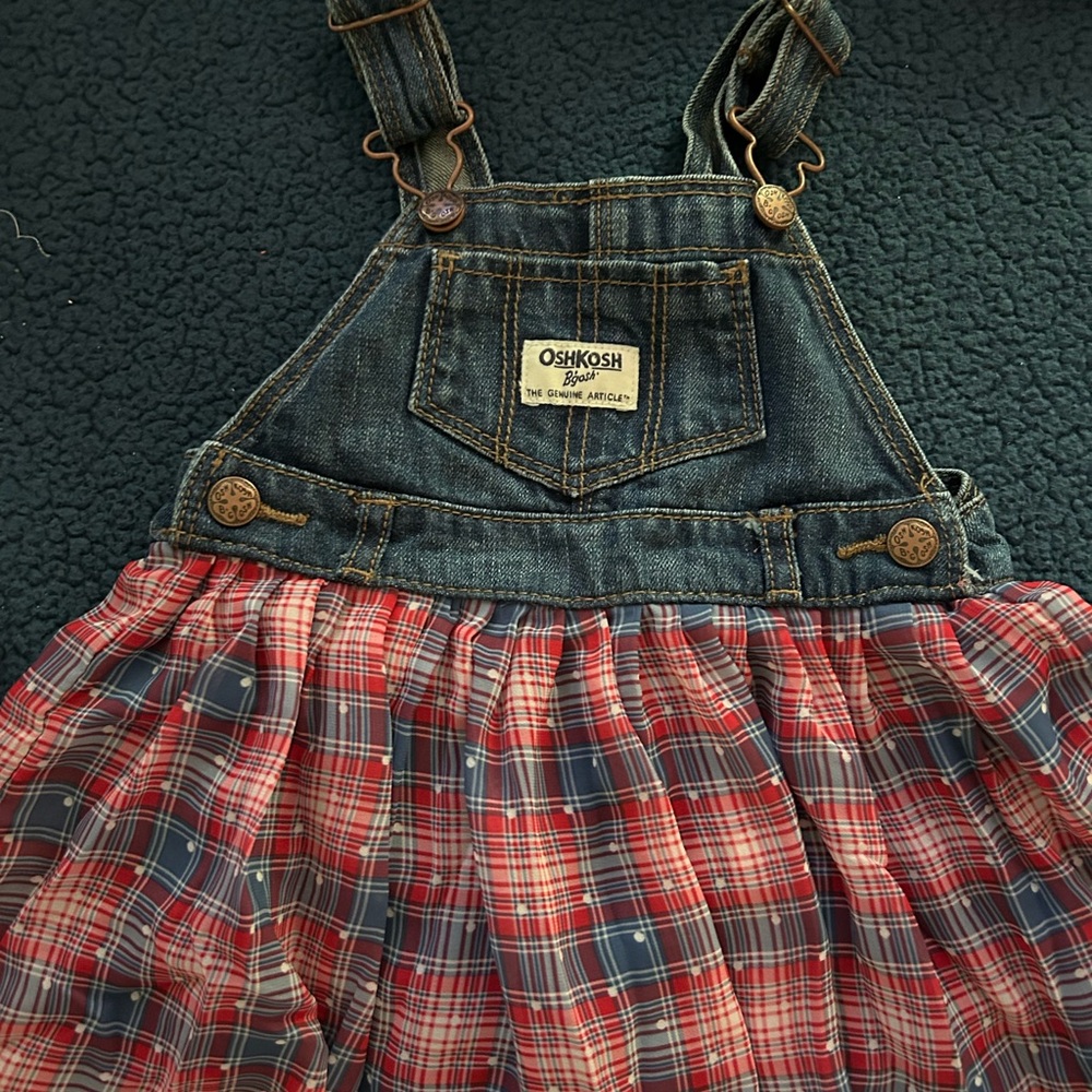 oshkosh baby overalls NWOT 12 months